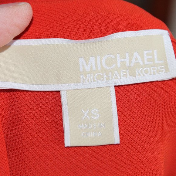 Gorgeous Michael Kors Burnt Orange Dress Brand New - Picture 10 of 10